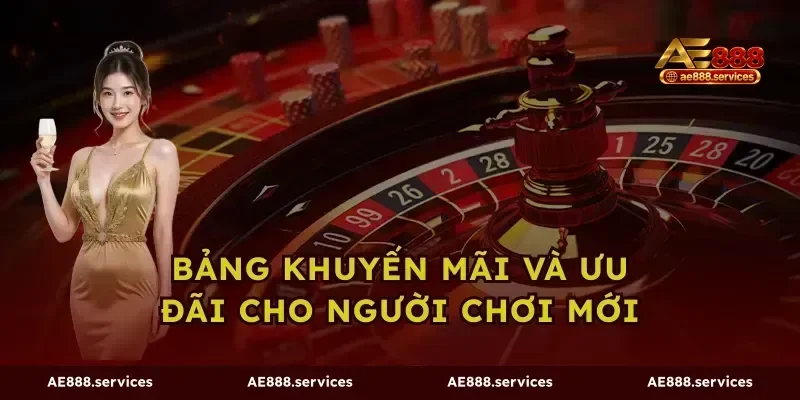 Bảng Khuyến Mãi Và Ưu Đãi Cho Người Chơi Mới