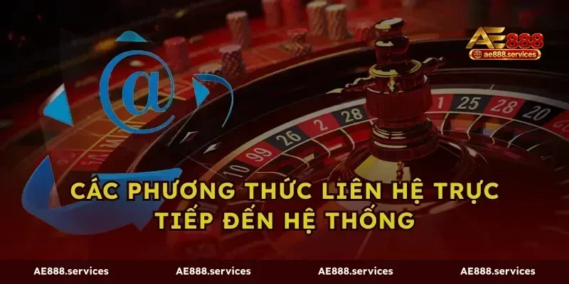 Các phương thức liên hệ trực tiếp đến hệ thống