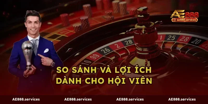 So sánh và lợi ích dành cho hội viên